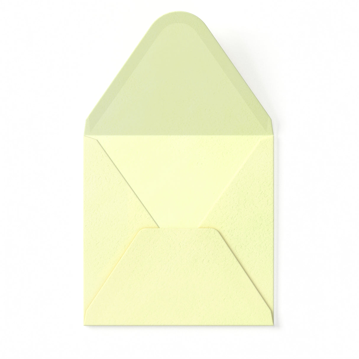 Ivoorkleurige Envelop met Hamerslagstructuur 130 x 130 mm