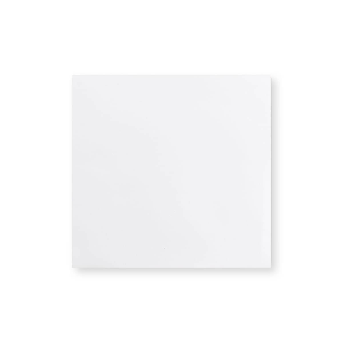 Witte Envelop - Rechte Flap 155x155 mm
