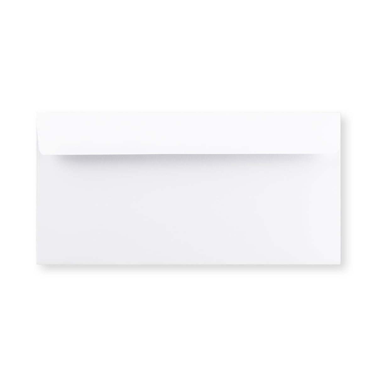 Witte Envelop - Rechte Flap 110x220 mm (DL)