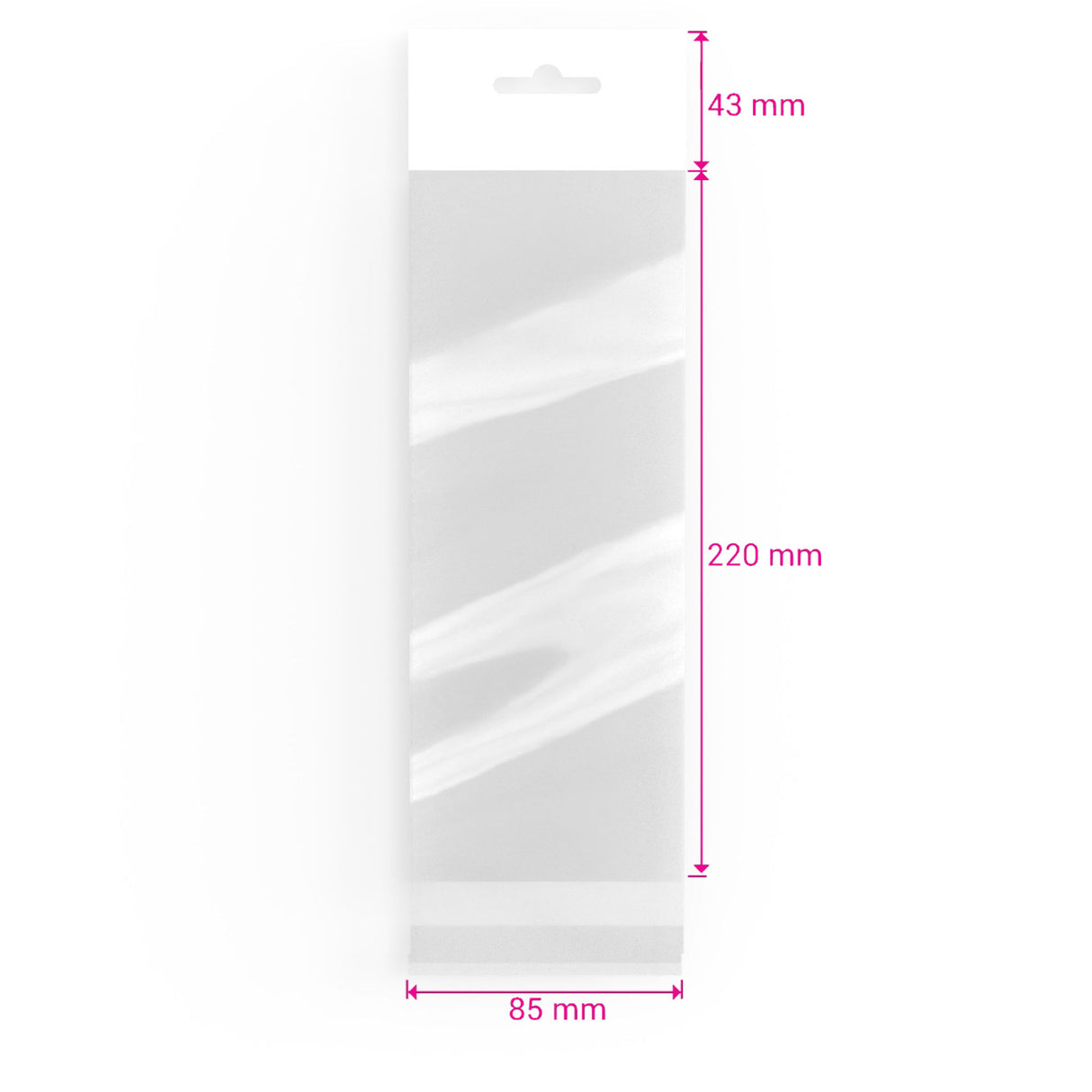 Cello Zakjes met Header OPP