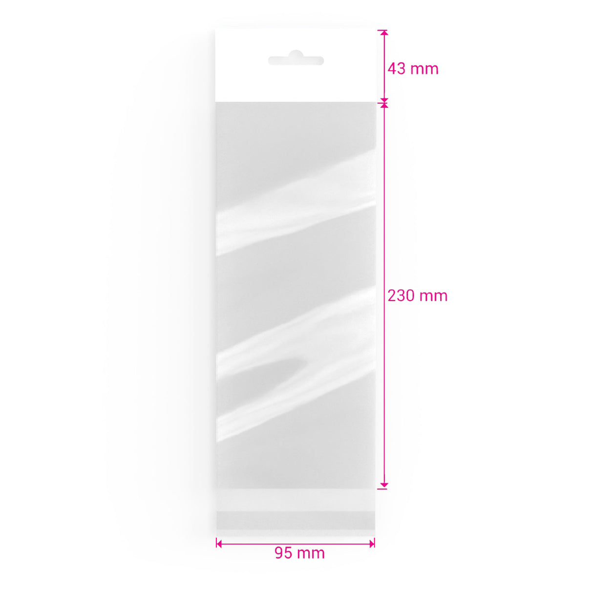 Cello Zakjes met Header OPP