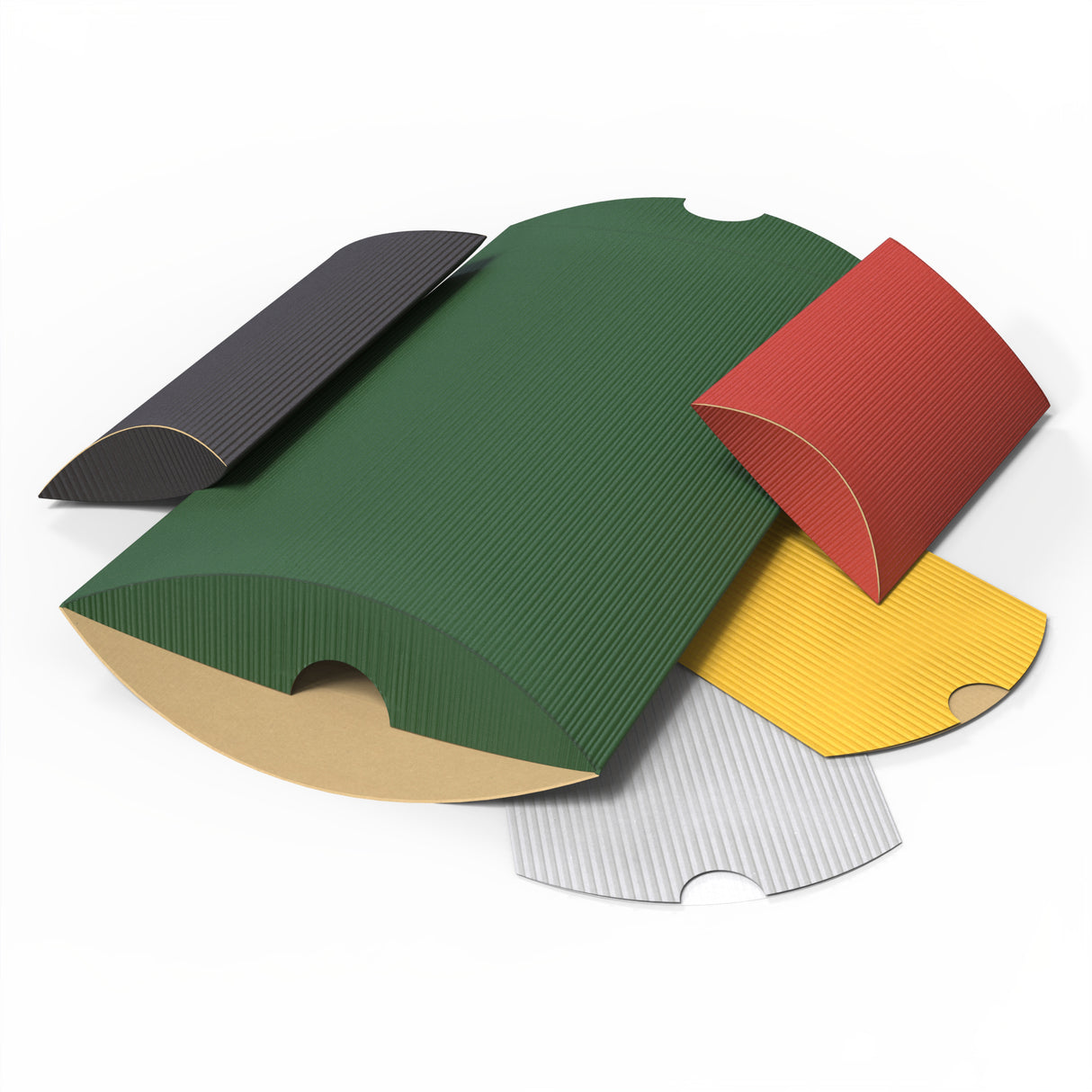 Gegolfde gondeldoosjes