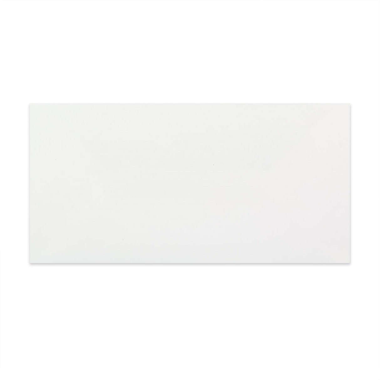 Witte geribbelde lichtgewicht envelop (90 g/m²) 110x220 mm (DL)