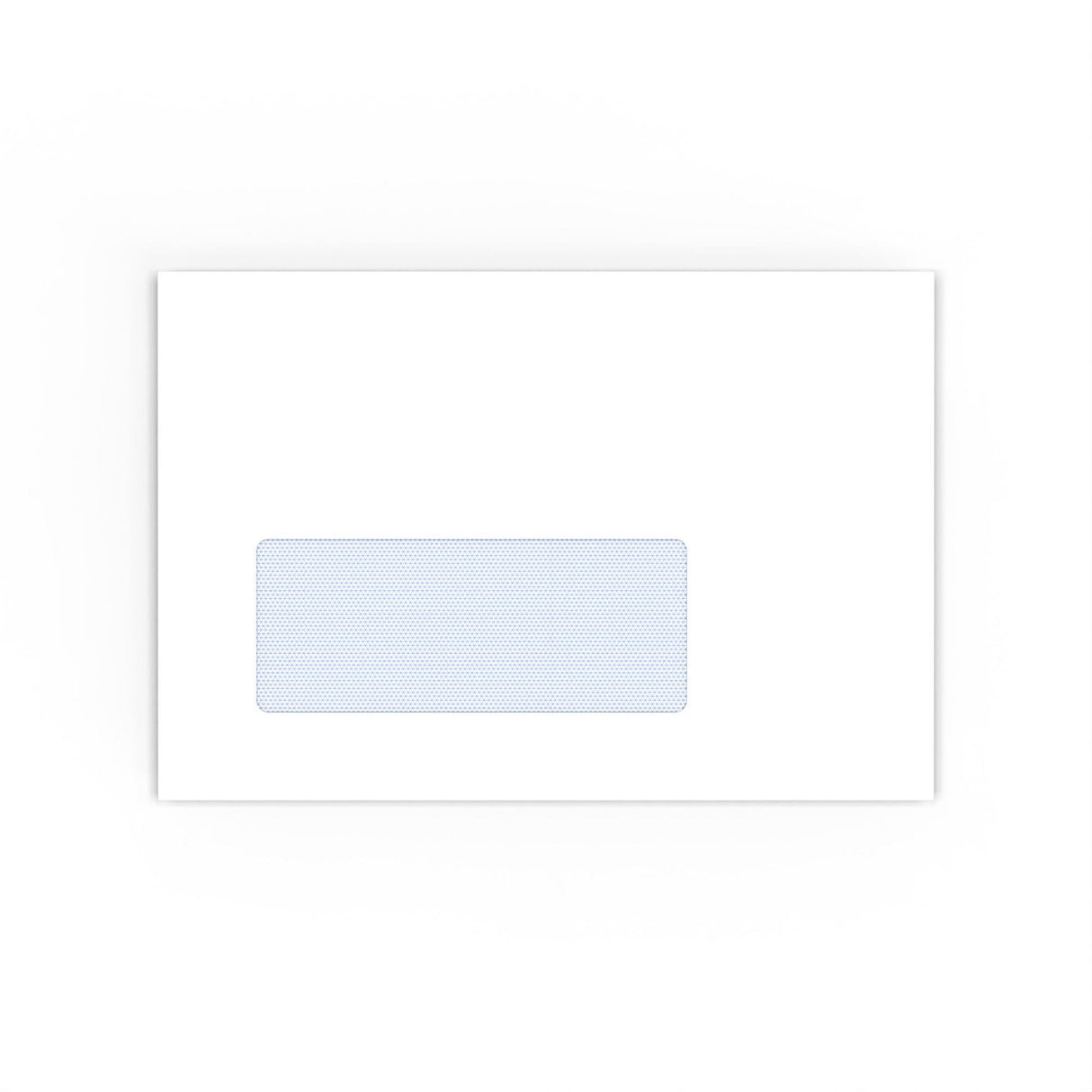 Witte envelop met binnendruk – met venster 114x162mm (C6)