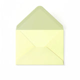 Ivoorkleurige Envelop met Hamerslagstructuur 82x113 mm