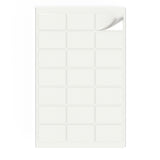 Rechthoekige zelfklevende etiketten
