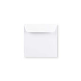Witte Envelop - Rechte Flap 110x110 mm