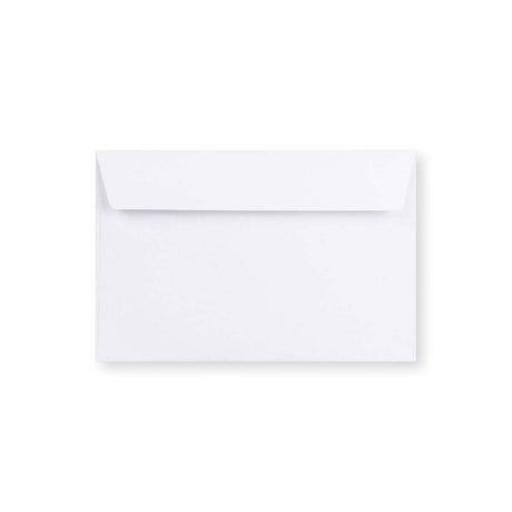 Witte Envelop - Rechte Flap 121x184 mm