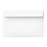 Witte Envelop - Rechte Flap 127x190 mm