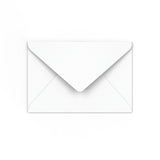 Witte envelop - Punt Flap 127x190 mm