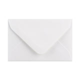 Witte envelop - Punt Flap 62x94 mm