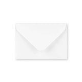 Witte envelop - Punt Flap 70x100 mm