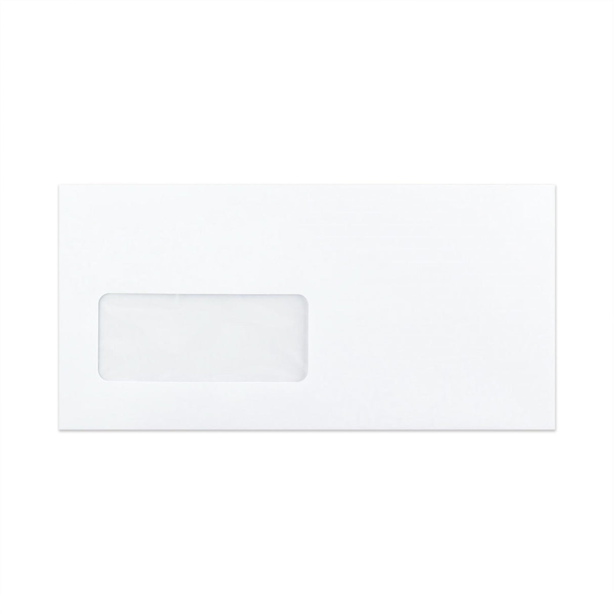 Witte Envelop - Rechte Flap - V 110x220 mm (DL)
