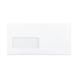 Witte Envelop - Rechte Flap - V 110x220 mm (DL)
