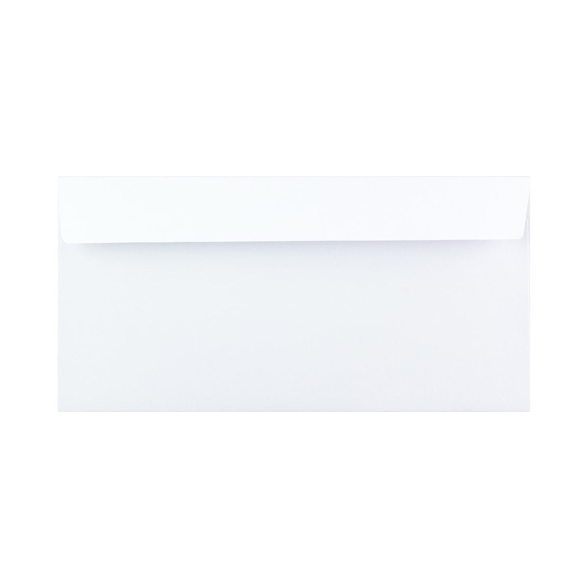Witte Envelop - Rechte Flap - V 110x220 mm (DL)