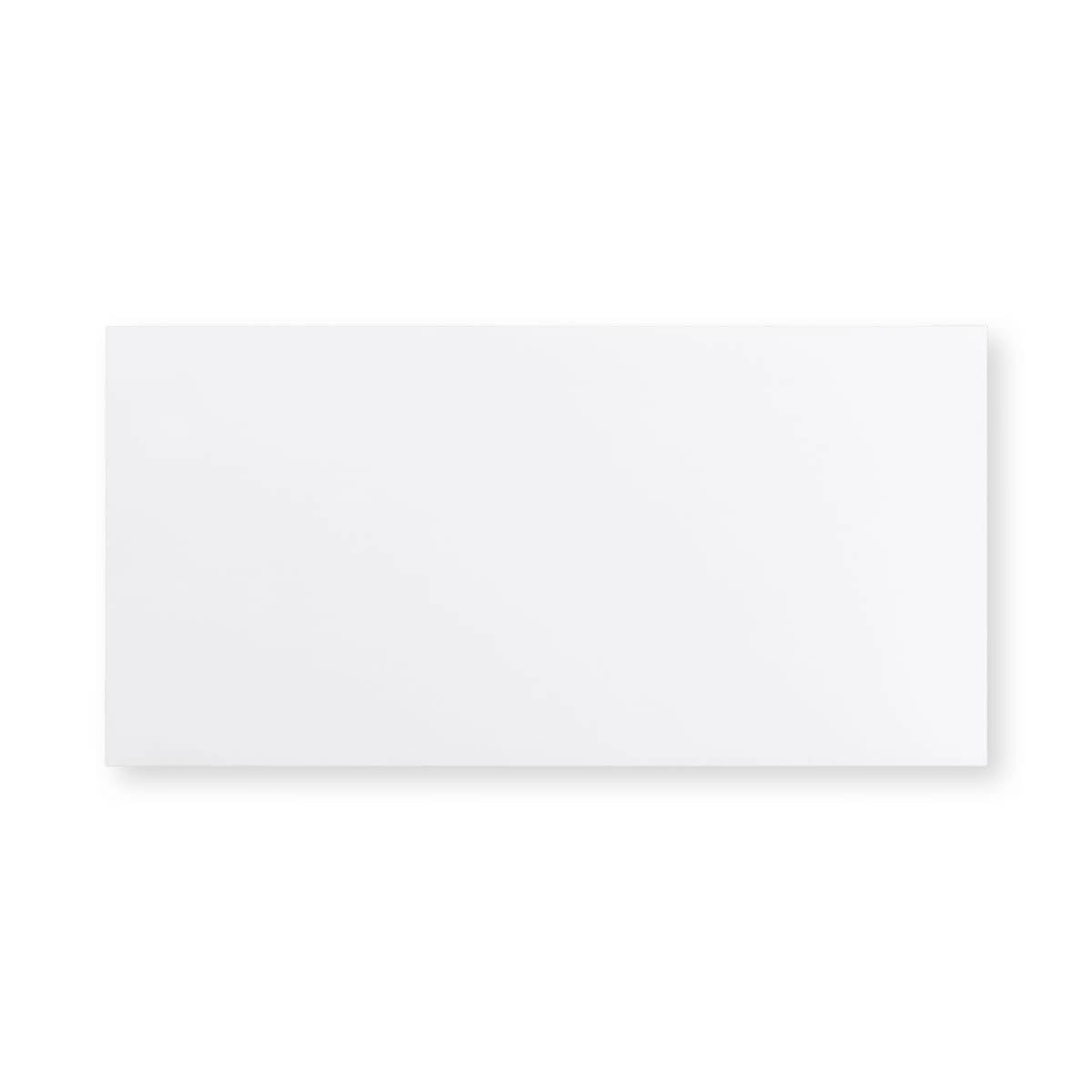 Witte Envelop - Rechte Flap 110x220 mm (DL)