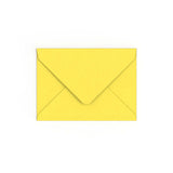 Zonnebloem gele envelop 133x184 mm