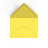 Zonnebloem gele envelop 133x184 mm