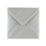 130x130 mm Metalen Zilver Envelop