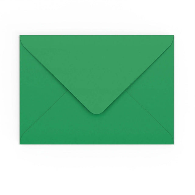 C5 Dark Green Gummed V-Flap Envelope (162 x 229mm)