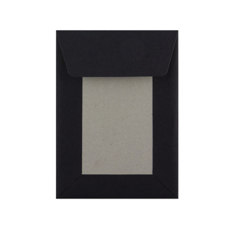 Zwarte Bordrug Envelop 162x114 mm (C6)