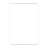 Witte klevende labels