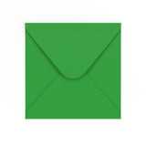 140x140 mm Middelgroen Vierkant 120gsm met gegomde lijm