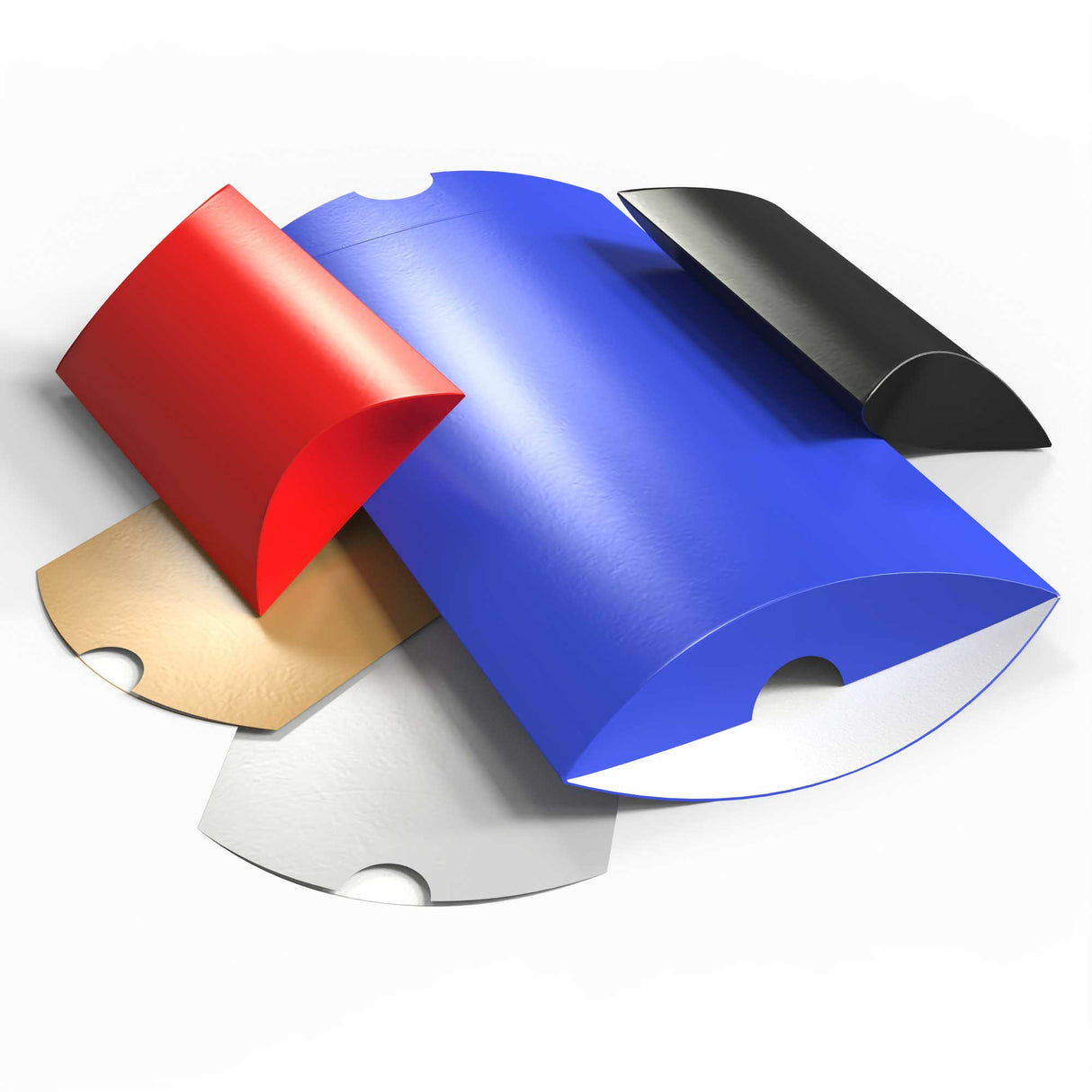 Gekleurde gondeldoosjes