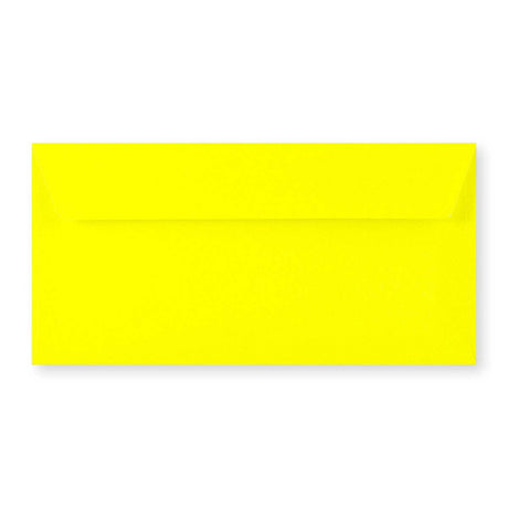 110x220 mm (DL) Neon Geel Envelop