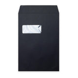 324x229 mm (C4) Zwarte Post Marque-envelop