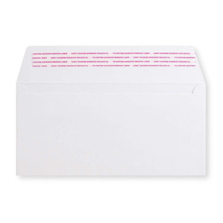 114x229 mm Wit Post Marque Envelop